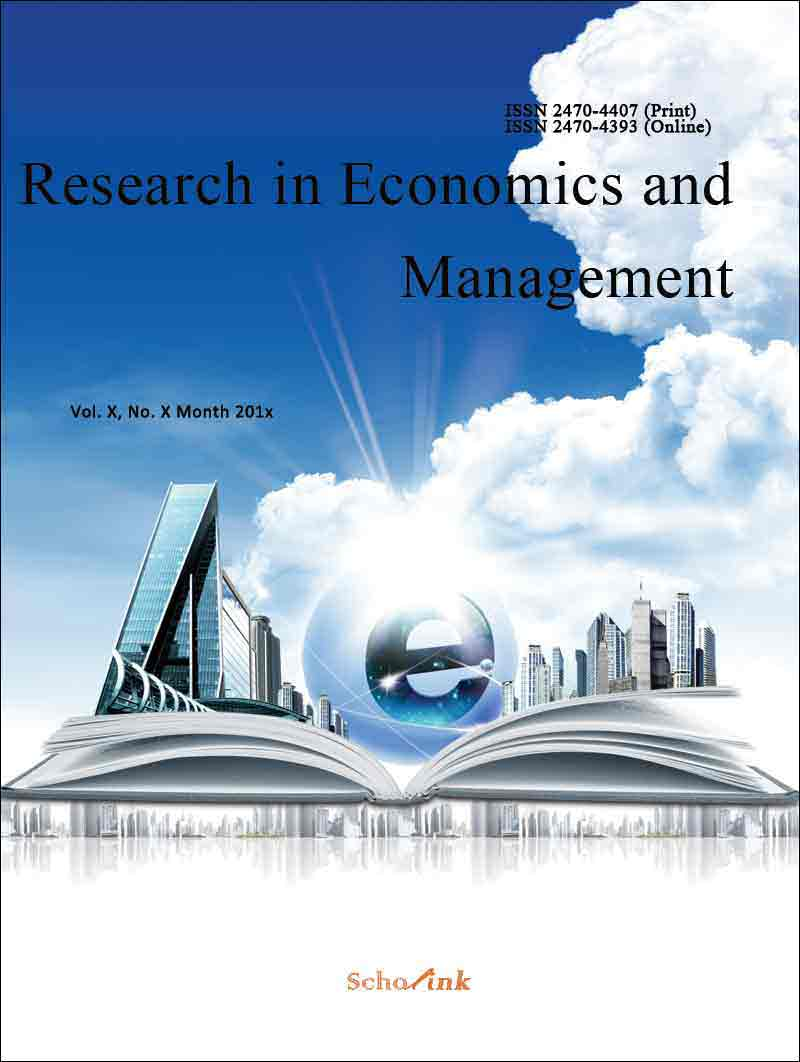 Research in Economics and Management (經(jīng)濟(jì)和管理研究)期刊封面
