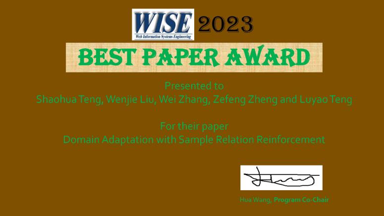 Best Paper 